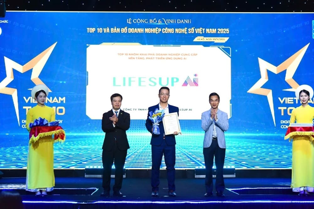 Lifesup AI is a leading technology company in Vietnam 