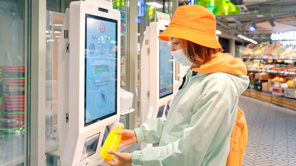 Automated checkout with AI in retail stores