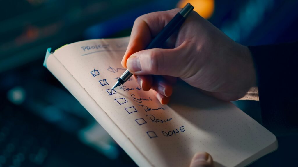 Checklist of representative test cases for an AI workflow