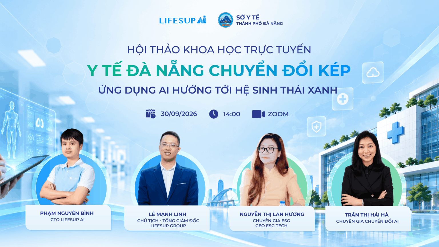 Hội thảo chuyển đổi kép y tế Đà Nẵng